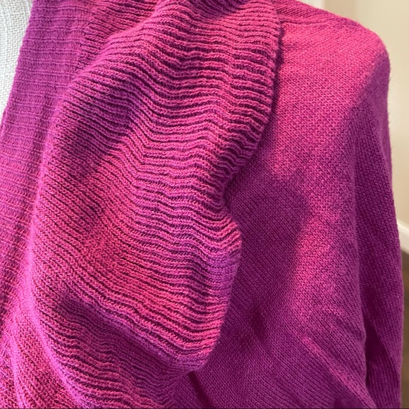 Byron Lars Violet Ruffle Open Cardigan - Picture 11 of 11